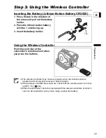 Предварительный просмотр 25 страницы Canon DC DC 40 Instruction Manual