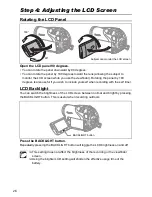 Предварительный просмотр 26 страницы Canon DC DC 40 Instruction Manual