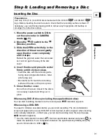 Предварительный просмотр 31 страницы Canon DC DC 40 Instruction Manual