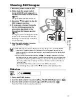 Предварительный просмотр 41 страницы Canon DC DC 40 Instruction Manual