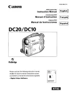 Предварительный просмотр 1 страницы Canon DC10 - TC Converter Instruction Manual