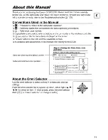 Предварительный просмотр 11 страницы Canon DC10 - TC Converter Instruction Manual