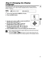 Предварительный просмотр 27 страницы Canon DC10 - TC Converter Instruction Manual