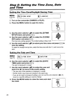 Предварительный просмотр 28 страницы Canon DC10 - TC Converter Instruction Manual