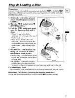 Предварительный просмотр 31 страницы Canon DC10 - TC Converter Instruction Manual