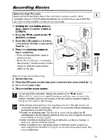 Предварительный просмотр 33 страницы Canon DC10 - TC Converter Instruction Manual