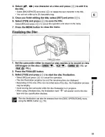 Предварительный просмотр 99 страницы Canon DC10 - TC Converter Instruction Manual