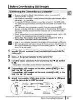 Предварительный просмотр 179 страницы Canon DC10 - TC Converter Instruction Manual