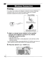 Предварительный просмотр 16 страницы Canon DICiITAL ELPH WIRELESS User Manual