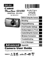 Предварительный просмотр 21 страницы Canon DICiITAL ELPH WIRELESS User Manual