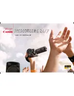 Canon Digital Camcorders Brochure & Specs preview