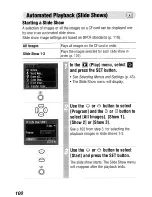 Предварительный просмотр 108 страницы Canon Digital ELPH 300 Quick Start Manual