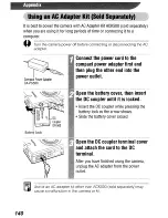 Предварительный просмотр 148 страницы Canon Digital ELPH 300 Quick Start Manual