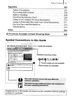 Предварительный просмотр 7 страницы Canon Digital ELPH User Manual