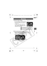 Предварительный просмотр 7 страницы Canon Digital EXUS i Zoom Basic User'S Manual