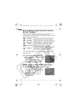 Предварительный просмотр 24 страницы Canon Digital EXUS i Zoom Basic User'S Manual