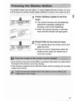 Preview for 17 page of Canon Digital IXUS 100 IS Getting Started Manual