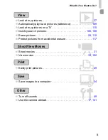 Предварительный просмотр 5 страницы Canon Digital IXUS 200 IS User Manual