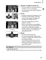 Предварительный просмотр 25 страницы Canon Digital IXUS 200 IS User Manual