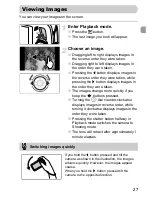 Предварительный просмотр 27 страницы Canon Digital IXUS 200 IS User Manual