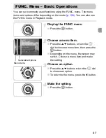 Предварительный просмотр 47 страницы Canon Digital IXUS 200 IS User Manual