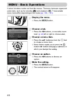 Предварительный просмотр 48 страницы Canon Digital IXUS 200 IS User Manual