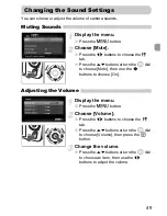 Предварительный просмотр 49 страницы Canon Digital IXUS 200 IS User Manual