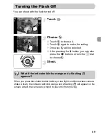 Предварительный просмотр 59 страницы Canon Digital IXUS 200 IS User Manual