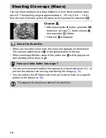 Предварительный просмотр 70 страницы Canon Digital IXUS 200 IS User Manual