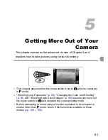 Предварительный просмотр 81 страницы Canon Digital IXUS 200 IS User Manual