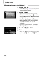 Предварительный просмотр 120 страницы Canon Digital IXUS 200 IS User Manual