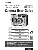 Canon Digital IXUS 300 User Manual предпросмотр