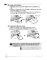 Предварительный просмотр 4 страницы Canon DIGITAL IXUS 55 User Manual