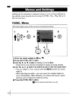 Предварительный просмотр 14 страницы Canon DIGITAL IXUS 55 User Manual