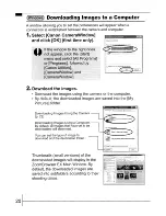 Предварительный просмотр 22 страницы Canon DIGITAL IXUS 55 User Manual