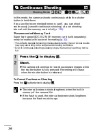 Предварительный просмотр 38 страницы Canon Digital IXUS 60 Advance User Manual