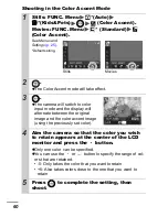 Предварительный просмотр 62 страницы Canon Digital IXUS 60 Advance User Manual