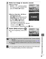 Предварительный просмотр 95 страницы Canon Digital IXUS 60 Advance User Manual
