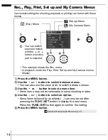 Предварительный просмотр 16 страницы Canon DIGITAL IXUS 65 User Manual