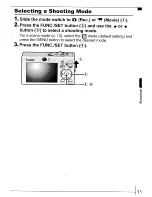 Предварительный просмотр 13 страницы Canon DIGITAL IXUS 70 User Manual