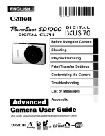 Предварительный просмотр 37 страницы Canon DIGITAL IXUS 70 User Manual