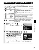 Предварительный просмотр 131 страницы Canon DIGITAL IXUS 70 User Manual