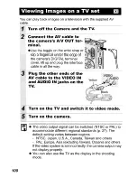 Предварительный просмотр 138 страницы Canon DIGITAL IXUS 70 User Manual