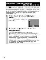 Предварительный просмотр 36 страницы Canon DIGITAL IXUS 75 Advanced User'S Manual