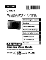 Предварительный просмотр 37 страницы Canon DIGITAL IXUS 75 User Manual