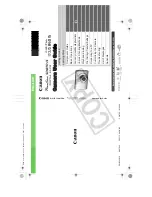 Canon digital IXUS 860IS User Manual preview