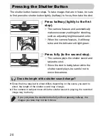 Preview for 20 page of Canon DIGITAL IXUS 870 IS User Manual