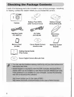 Preview for 2 page of Canon Digital IXUS 980 IS Getting Started Manual