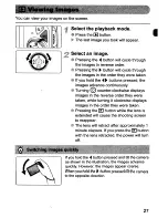 Предварительный просмотр 27 страницы Canon Digital IXUS 990 IS User Manual