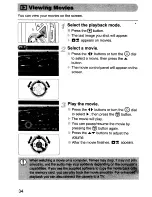 Предварительный просмотр 34 страницы Canon Digital IXUS 990 IS User Manual